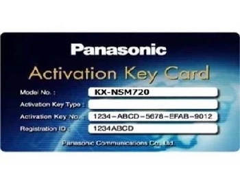 Lắp đặt camera tân phú Activation Key Mở Rộng Tổng Đài Ip Panasonic KX-NSM720                                                                                           